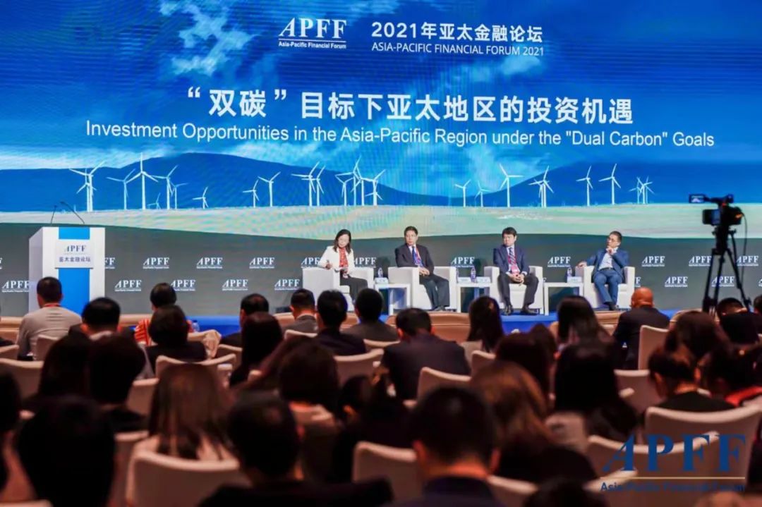 刘俏：助推双碳目的的实现，，，，，，这两点很是要害@2021年亚太金融论坛